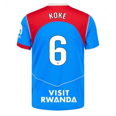 Atletico Madrid Koke #6 Tredjedrakt 2025-26 Kortermet Atletico Madrid Koke #6 Tredjedrakt 2025-26 Kortermet